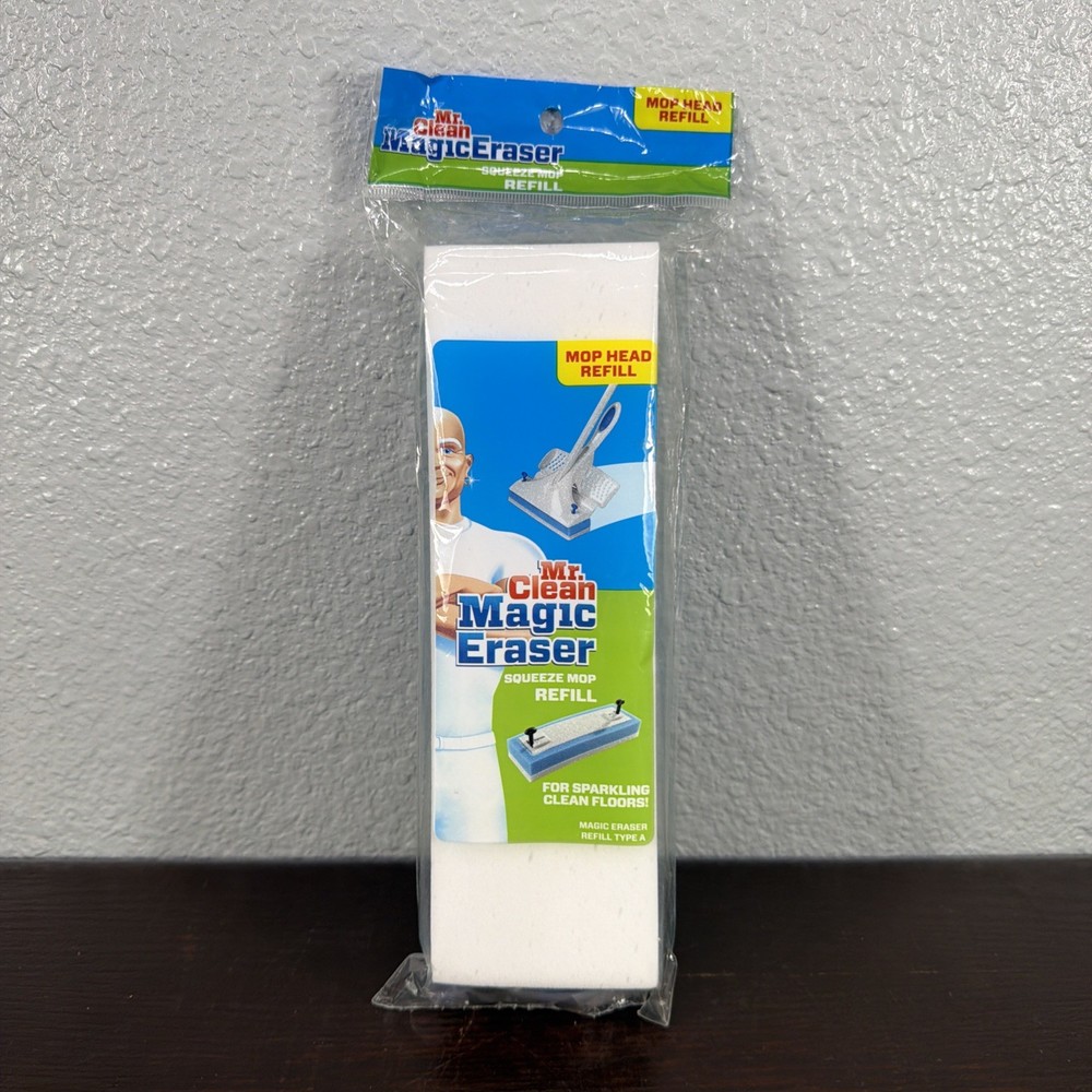 Mr Clean Magic Eraser New Universal Mop Refill Type A Fits Most Squeeze Mops