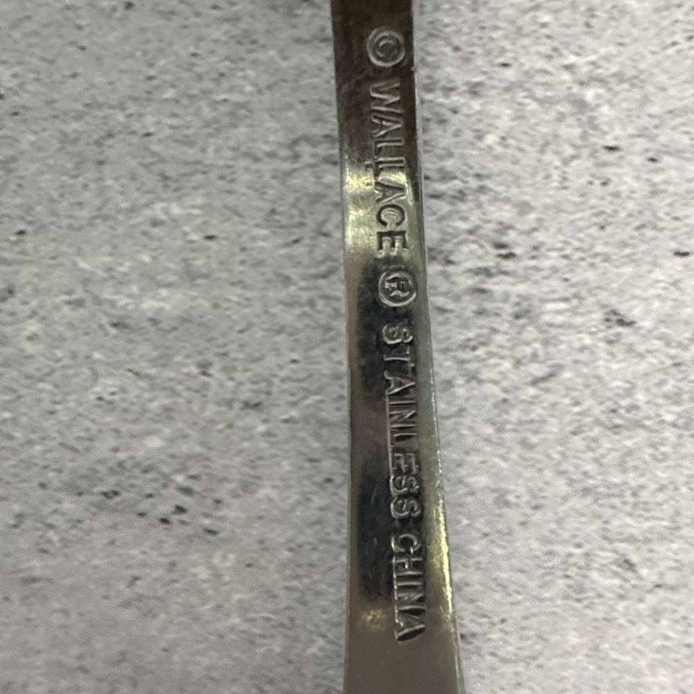 Wallace Stainless Flatware Continental Baquette-Baquette II Salad Fork