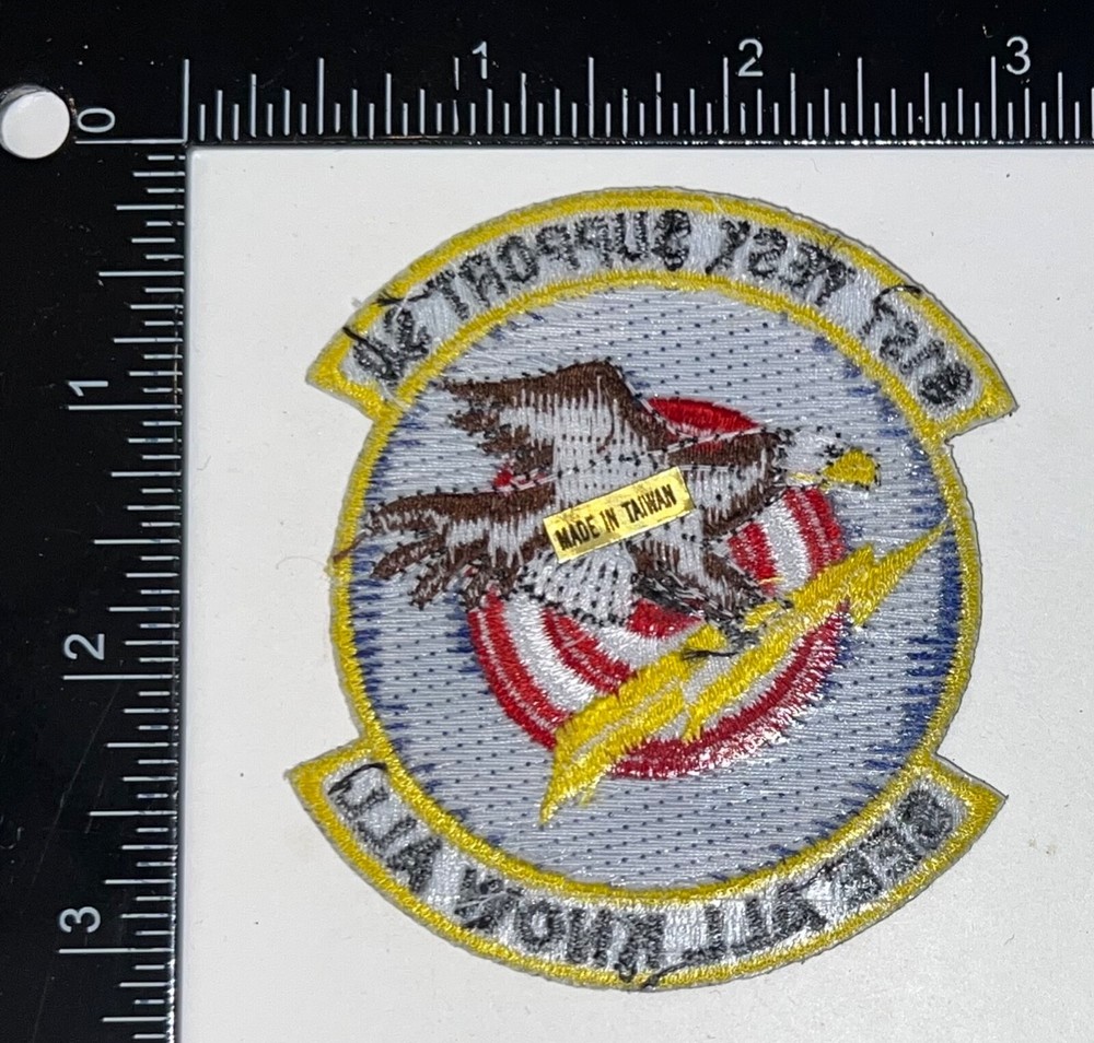 USAF US Air Force 81st Test Support Squadron Patch