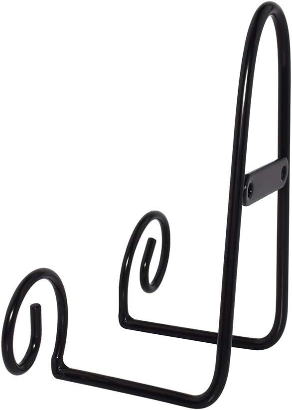 Mocoum 4 Pack Wall Mount Plate Display Stands, Medium Easel Circle