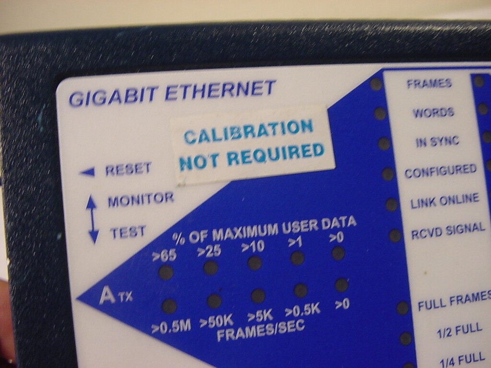GIGABIT ETHERNET TRAFFIC CHECKER GT-C-CE