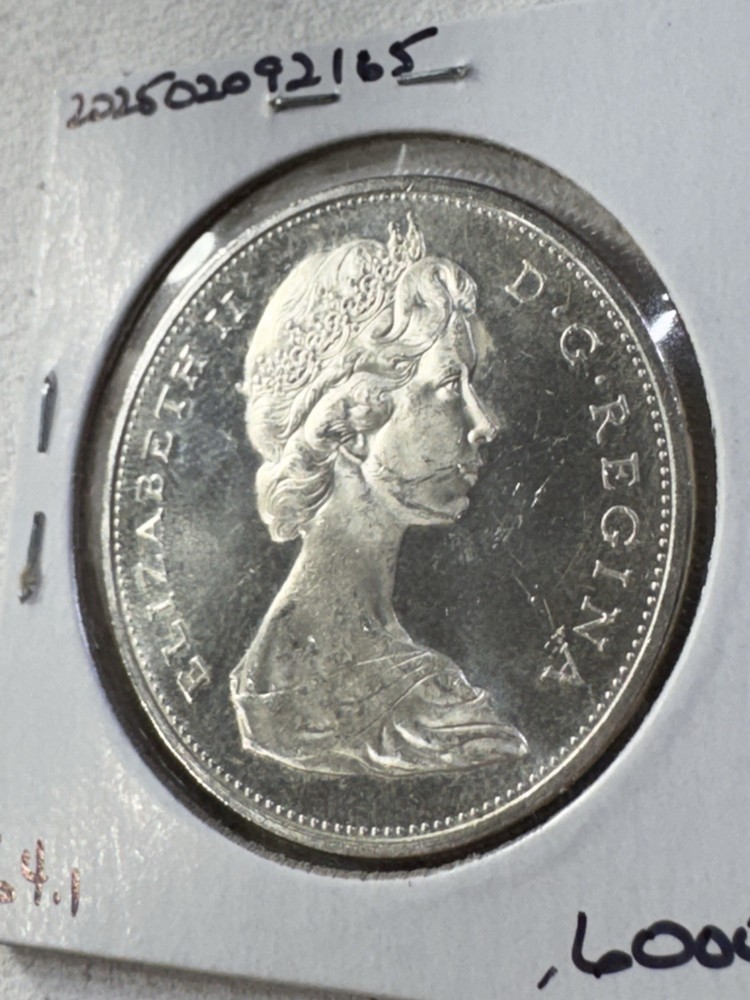 1965 Canada $1 Silver Coin