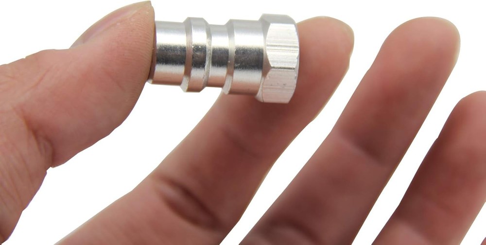 To R134a Conversion Kit, with Dust Cap, Fast Quick Conversion Adapter Switch, Ad