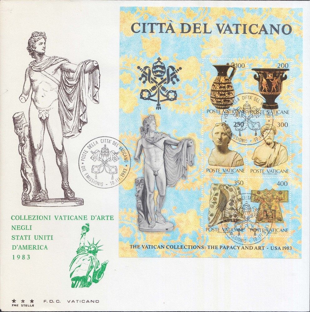 Vatican City Scott 718 Unaddressed.