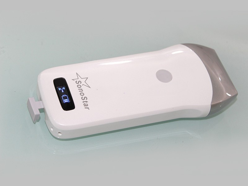 Portable 80 Elements Linear Array Wireless Ultrasound Probe Multi-OS Compatible