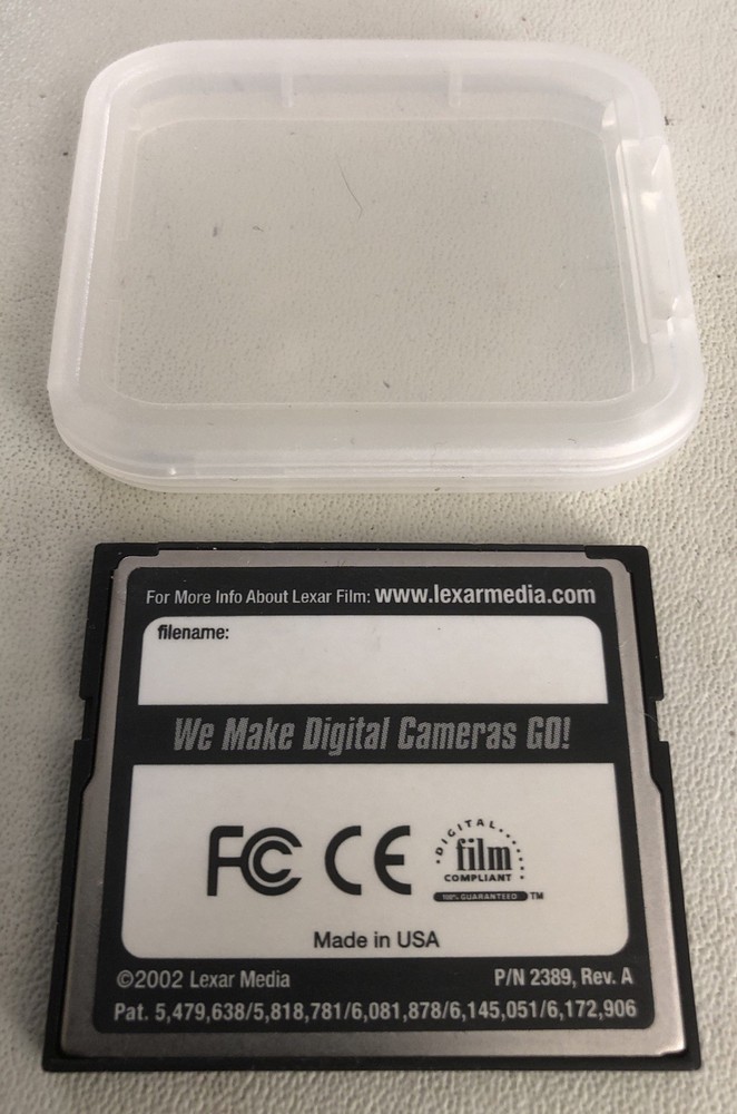 Lexar Professional 2GB 80x Speed CompactFlash Memory Card Tested