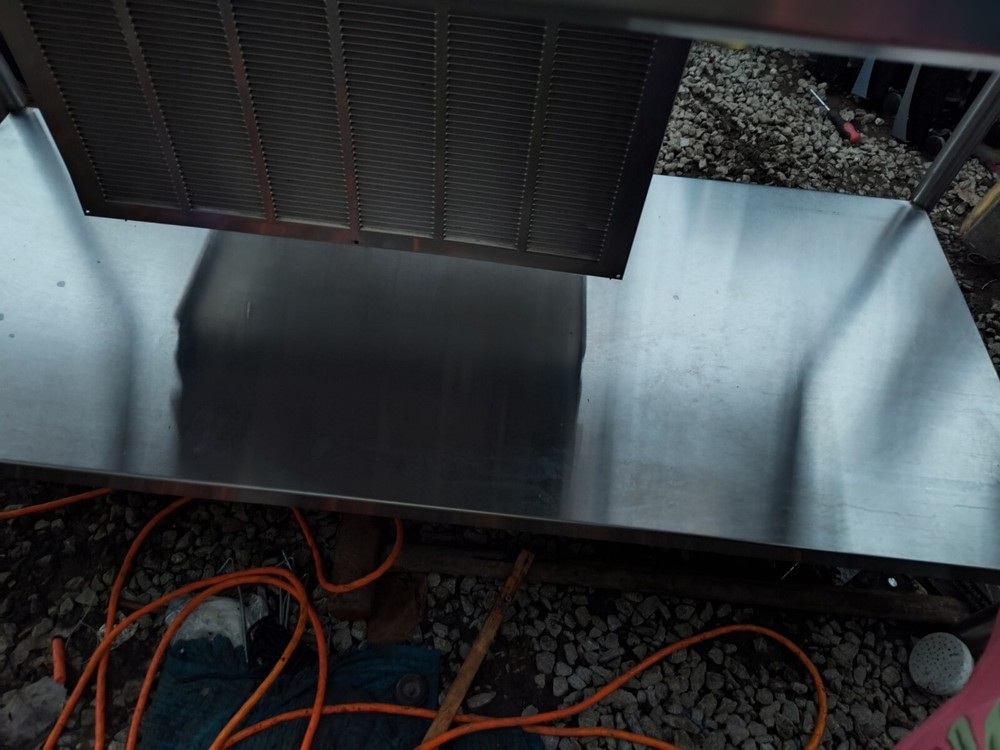 Prep Table With Dropin Refrigerated Cooler