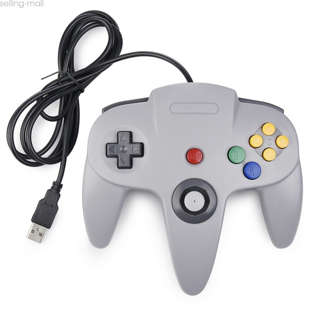 For PC Mac Raspberry Pi 3 Windows 7 10 Game USB N64 Controller + NES Controllers