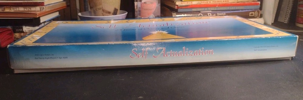 Self Actualization Board Game 1990