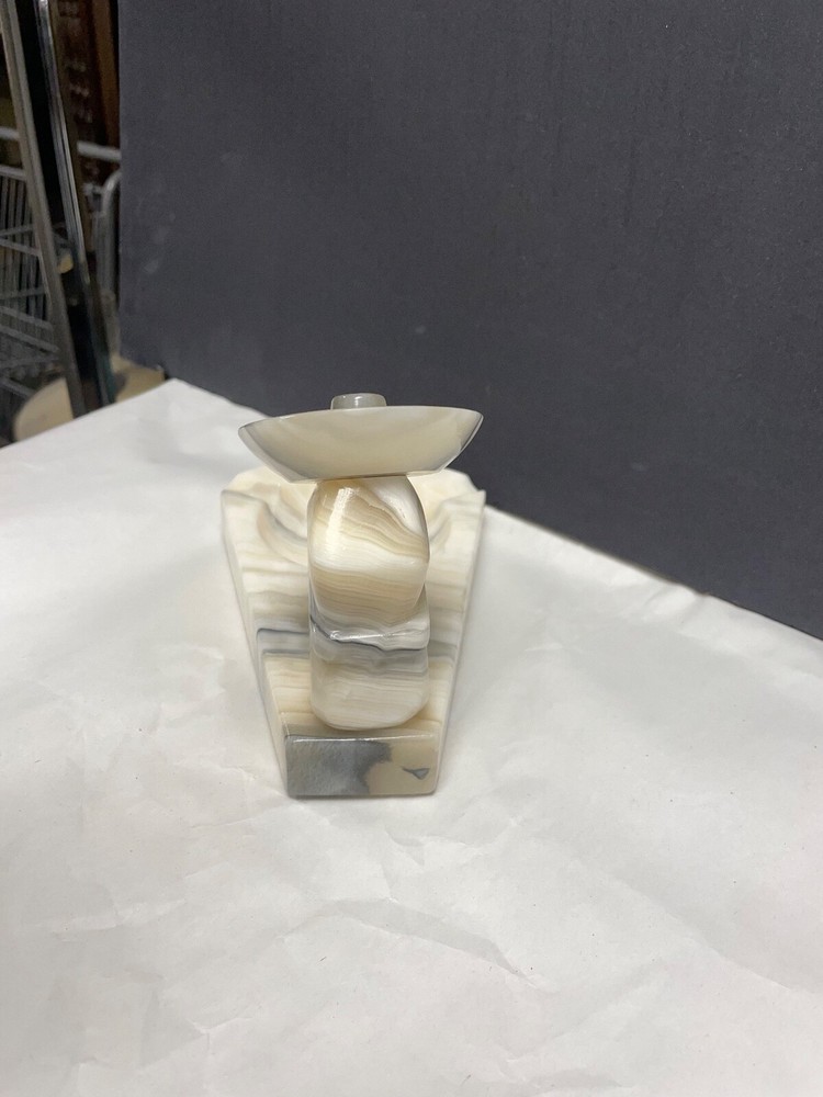 Vintage Onyx Ash Tray Mexican Onyx