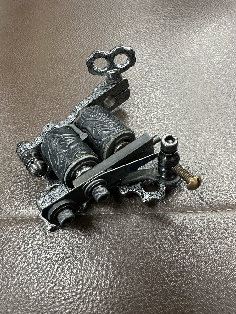 Professional Handmade Tattoo Machine Black Frost Packer