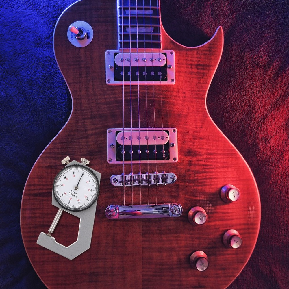 Mechanical Thickness Gauge Micrometer Measuring Tool Construction