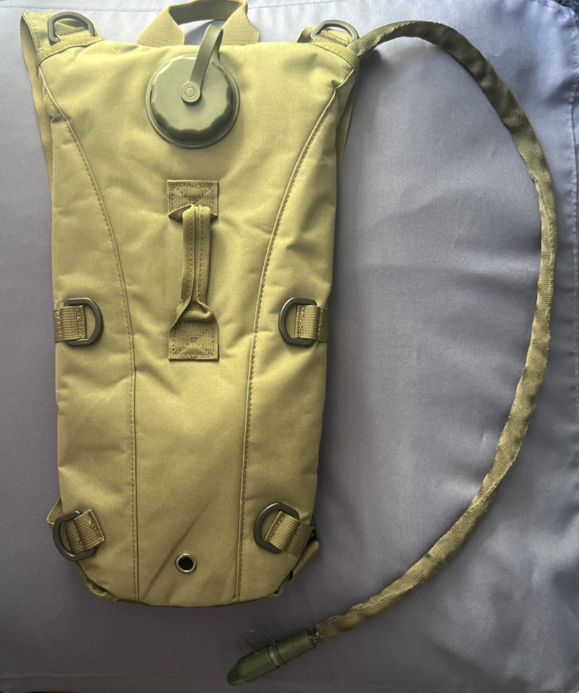 Tactical Hydration Backpack Water Bladder Hiking Camping Military Never Used