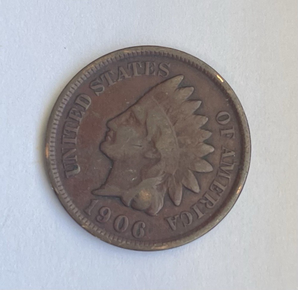 1906 Indian Head Penny nice color (#7)