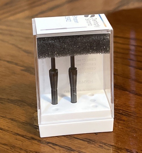 CEREC Carbide Burs - 2/Pkg Shaper 25 RZ, 2.5mm