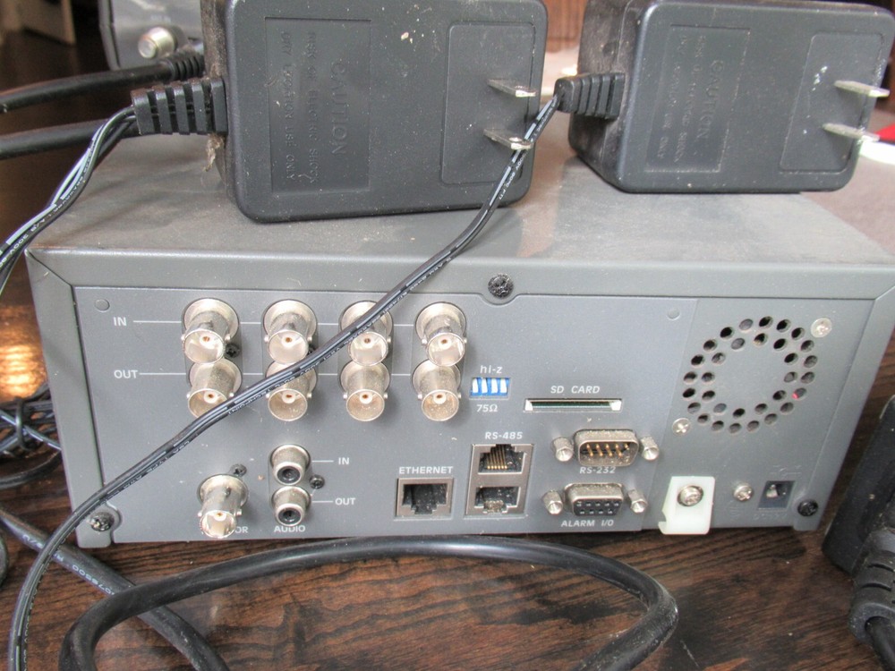 IDVIEW IV-400CD-SN Digital Time Lapse Video Recorder + Modulator Manual Security