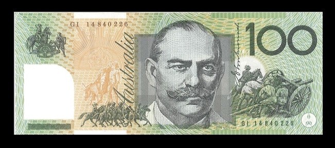 Australia 2014 P-61e 100 Dollar Polymer UNC