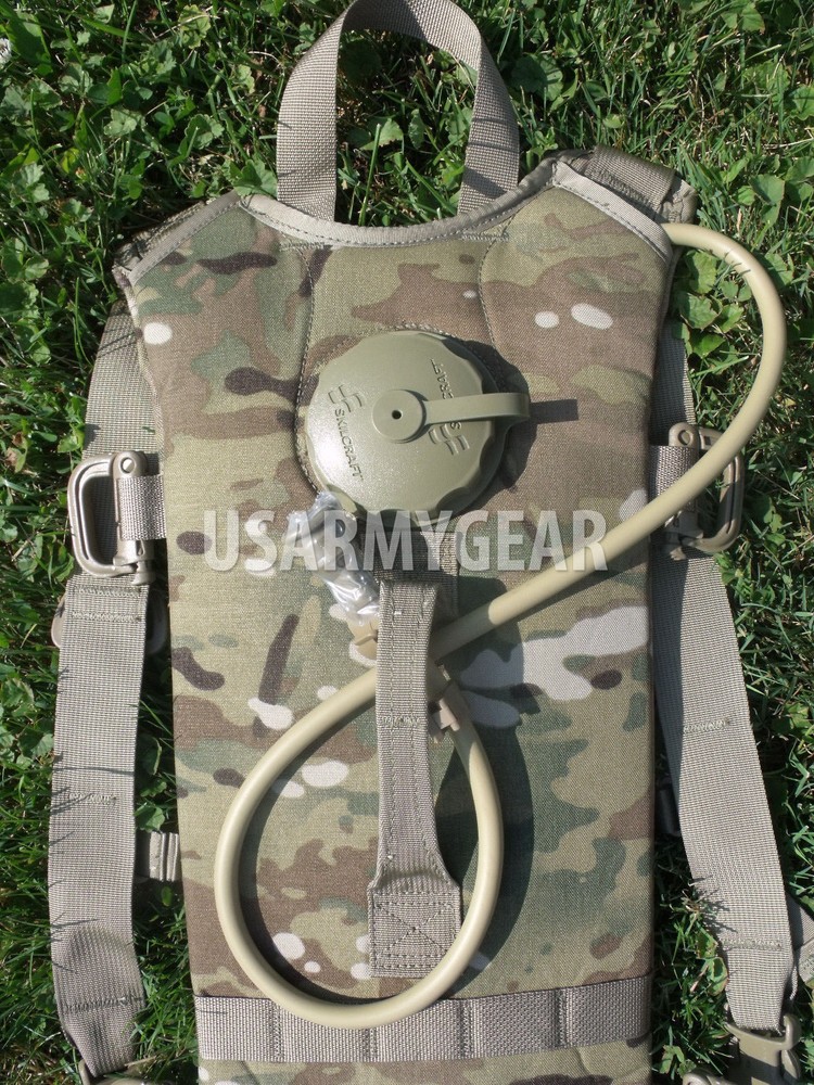 US MOLLE II Multicam Hydration System Carrier or 100 oz 3L Bladder Bag Back Pack