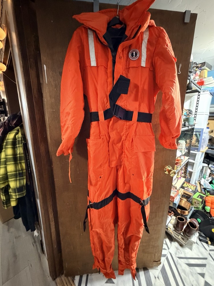 Mustang MS-185 Classic Survival Suit Anti-Exposure Flotation - Large