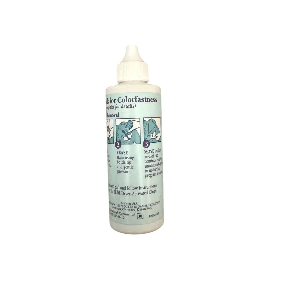 Dryel Stain Remover Bottle 1998 Procter & Gamble NEW