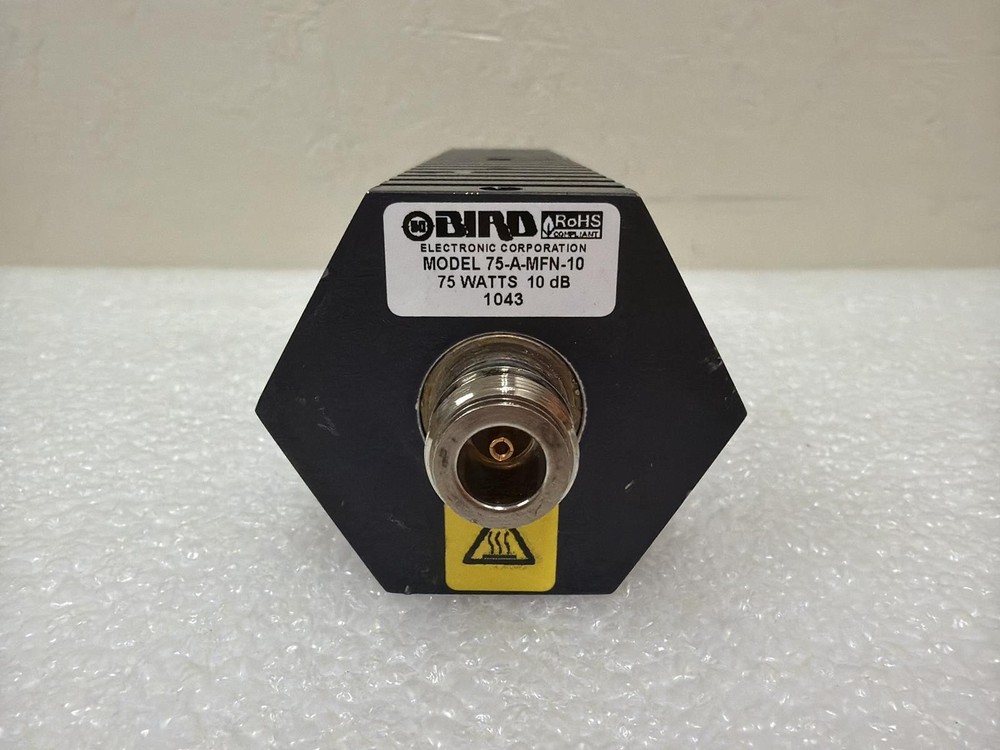 BIRD 75-A-MFN-10 75 WATTS 10 dB ATTENUATOR