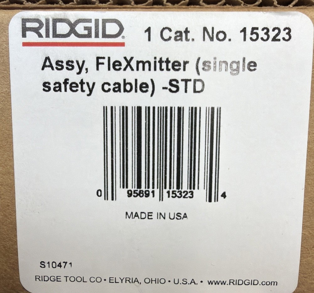 Ridgid 15323 STD SeeSnake Upgrade Camera FleXmitter Transmitter