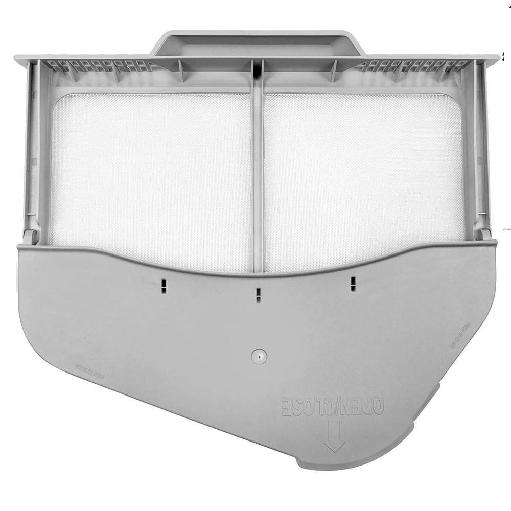 2 pcs DC97-16742A Lint Trap Screen Case Filter Assembly Compatible Samsung Dryer