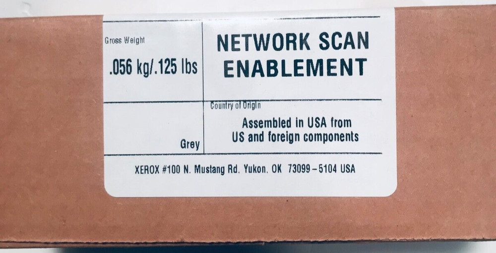 Xerox 098S04929 Network Fax Server Enablement Kit / Chip - GREY