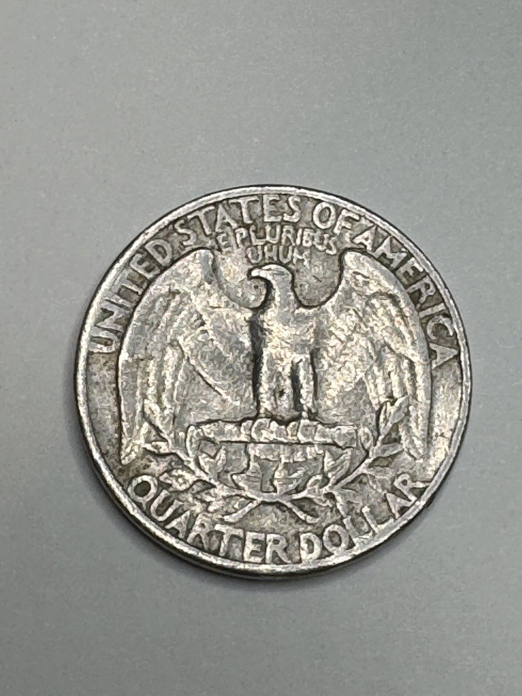 1967 Washington Quarter Double Die Obverse And Reverse #3
