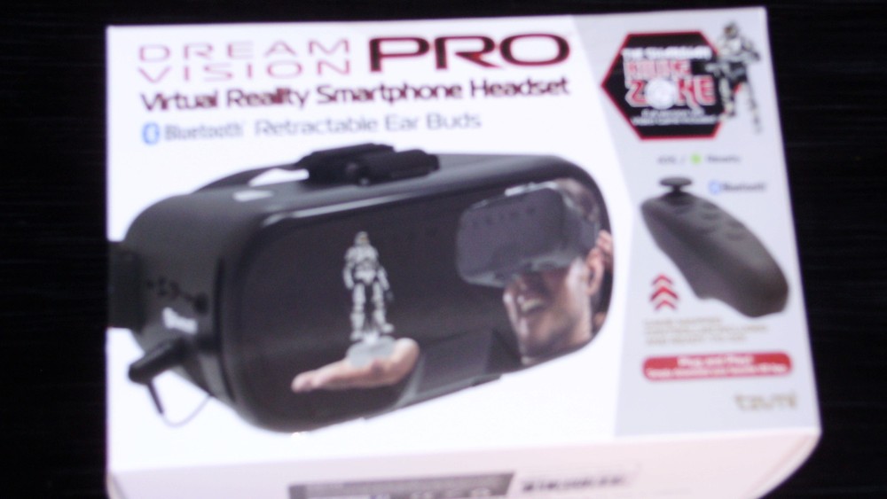 Dream Vision Pro Virtual Reality Gaming System Smartphone Headset