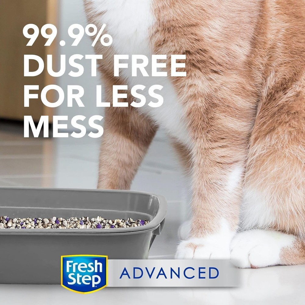 Clumping Cat Litter, Advanced, Clean Paws Multi-Cat, Extra Large, 37 Pounds t...