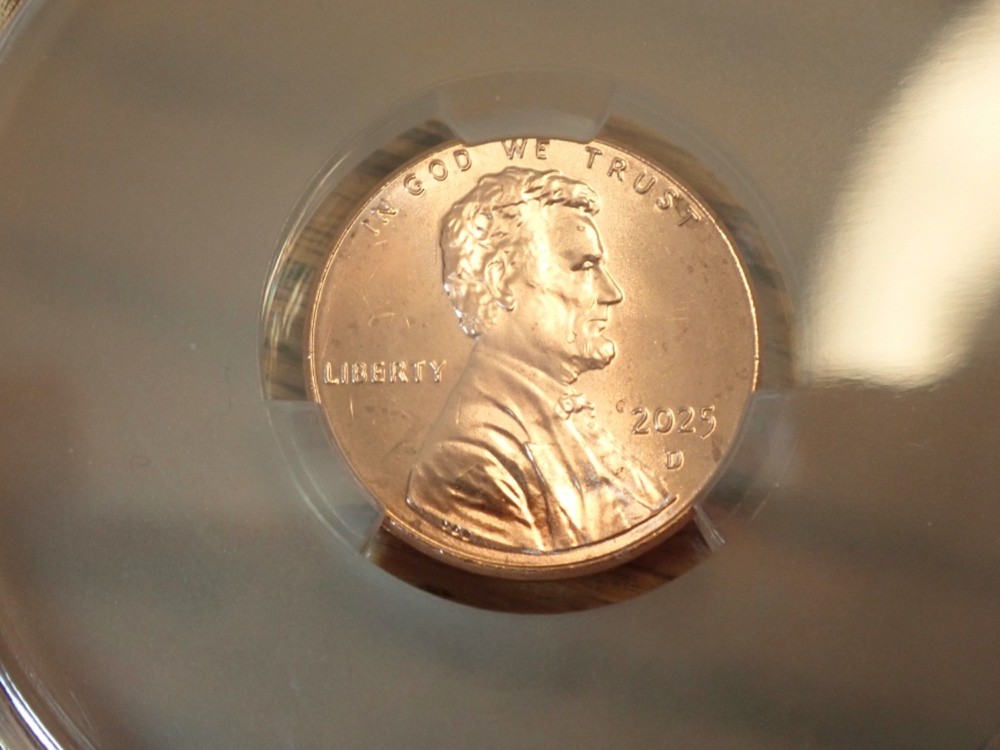 2025 D Lincoln Shield Cent MS-63RD CAC Slabbed