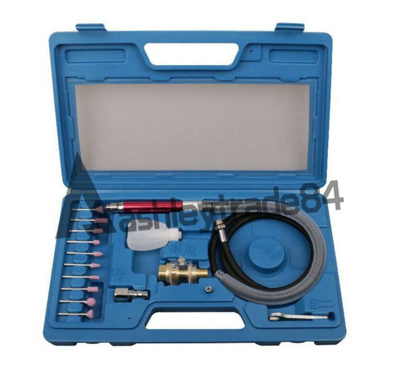 New PENCIL TYPE AIR DIE MICRO GRINDER TOOLS HIGH SPEED TOOL KIT