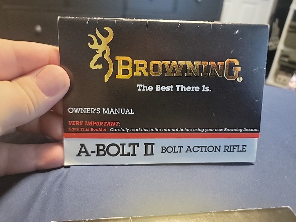 Browning Rifle Manual For A-Bolt II And BOSS System