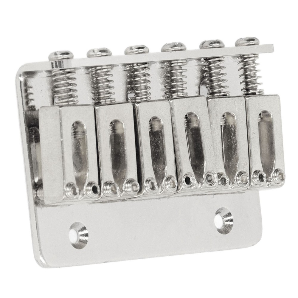 6 String Guitar Fixed Saddle Bridge Hardtail Top Loader Electric Guitar Saddle