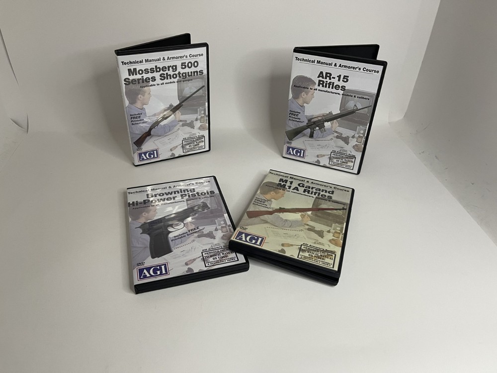 Essential Firearm Armorers Course Bundle 4 Courses 4 DVDs