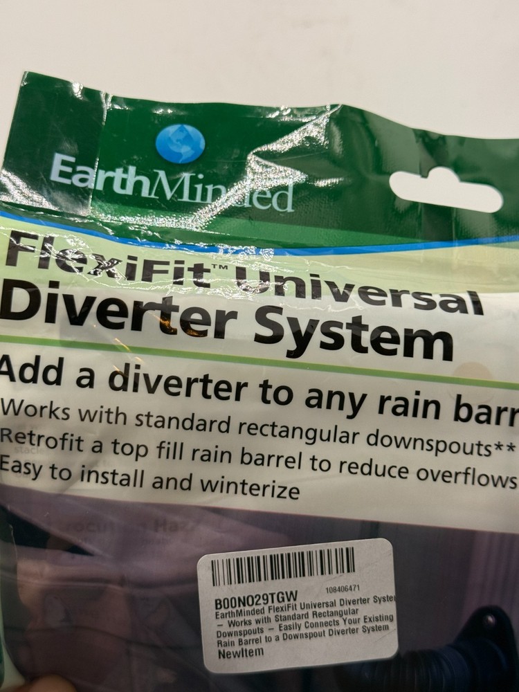 FlexiFit Universal Rain Barrel Diverter System