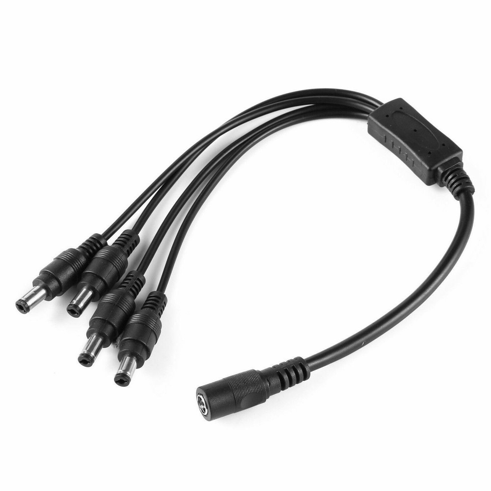 Power Supply Adapter with 4 way Splitter Security system CCTV Camera 3Amp