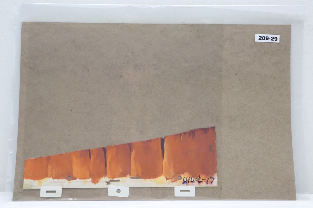 Original Hand Painted Animation Production Background (209-29)