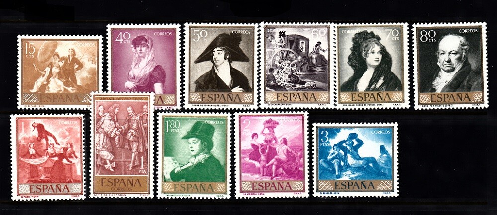 SPAIN - ESPANA SC# 1512-1521 - MNH