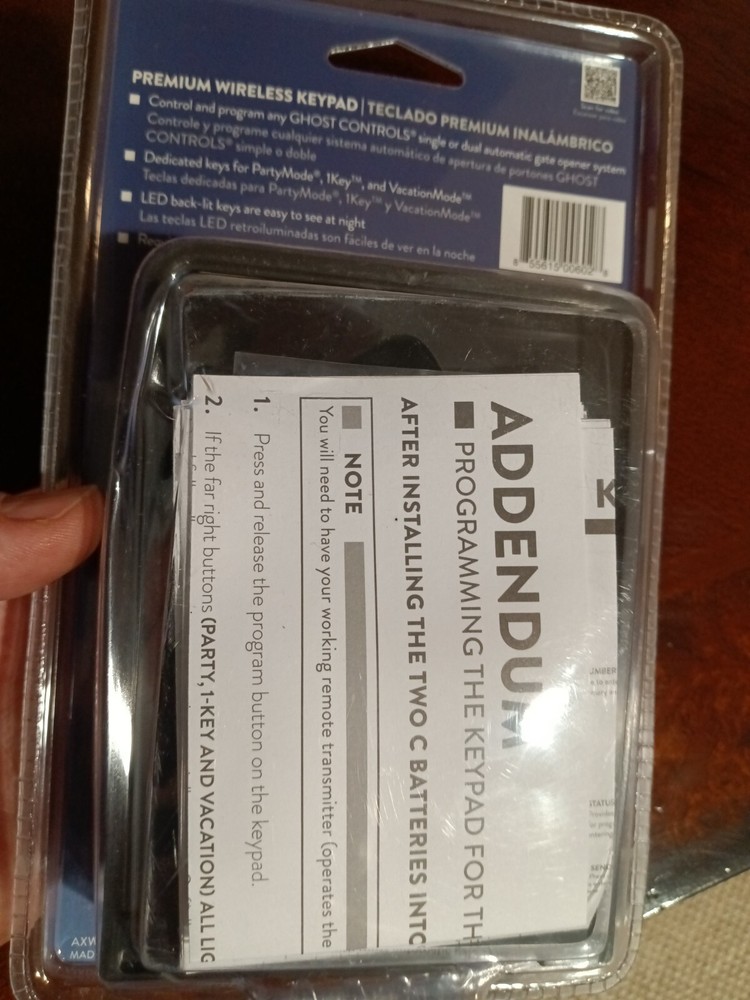 Ghost Controls AXWK Automatic Gate Opener System