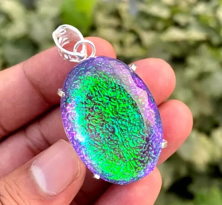 110 Ct+ Natural Oval Monarch Fire Opal Doublet 925 Solid Silver Pendant Gemstone