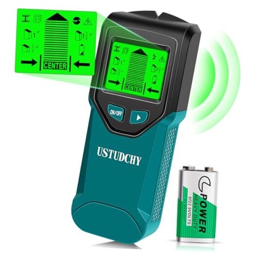 Stud Finder - 5 in 1 Electronic Stud Finder Wall Scanner, Stud Peacock Blue