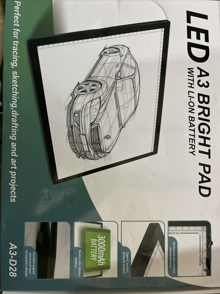 Led A3 Bright Pad With Li-on Battery