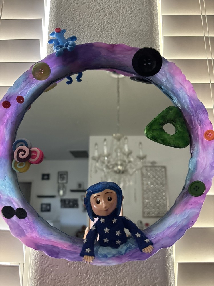 Coraline Light Up Tunnel Mirror