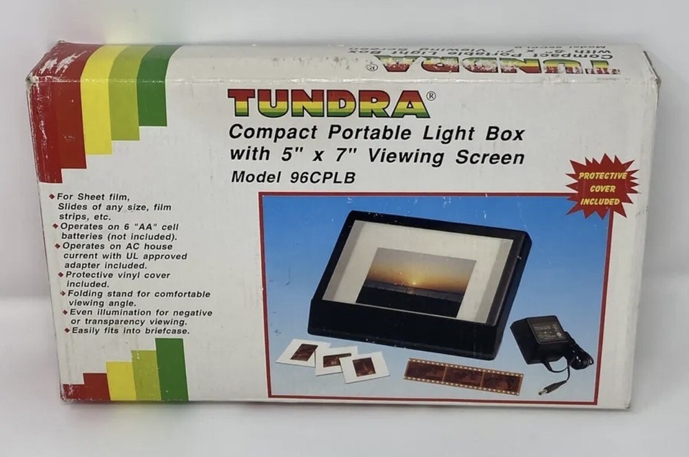 Tundra Compact Portable Light Box Model 96 CPLB NIB