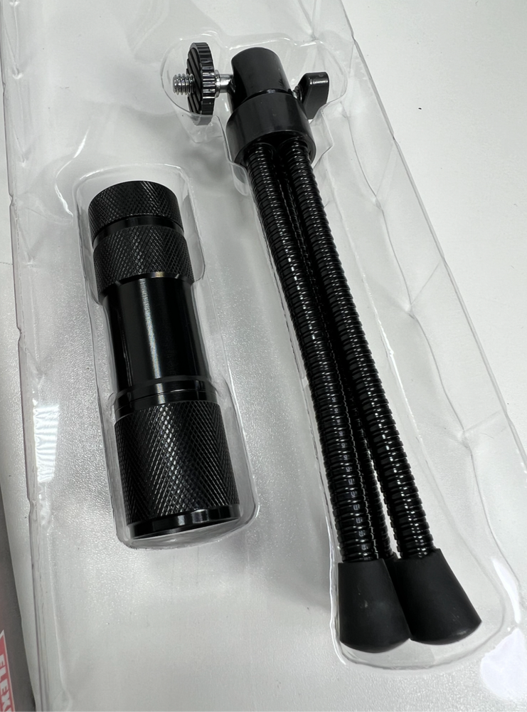 9 LED Tripod Flashlight w/ Pivoting Head and Adjustable Legs