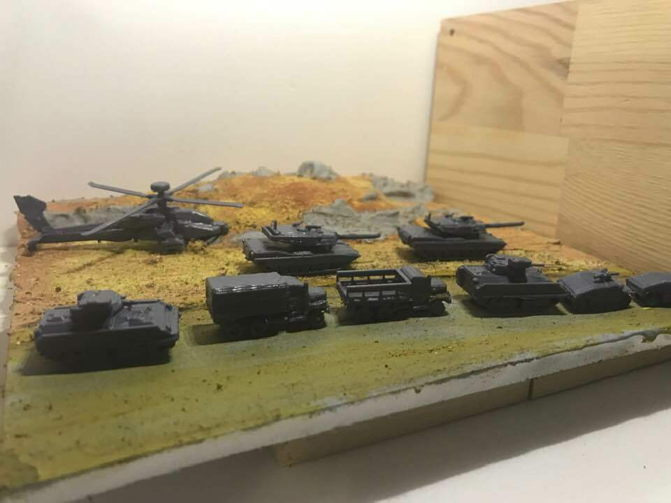 1/200 Scale US Modern Battalion Set 10 pcs