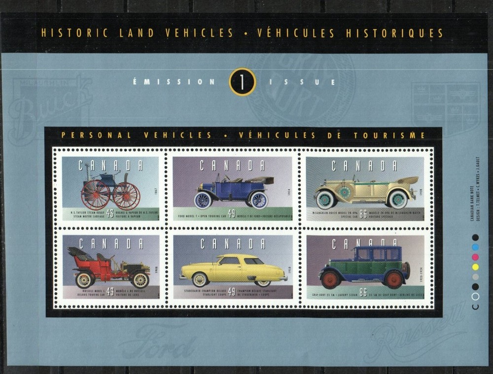 Canada Stamp 1490 - Historic Automobiles