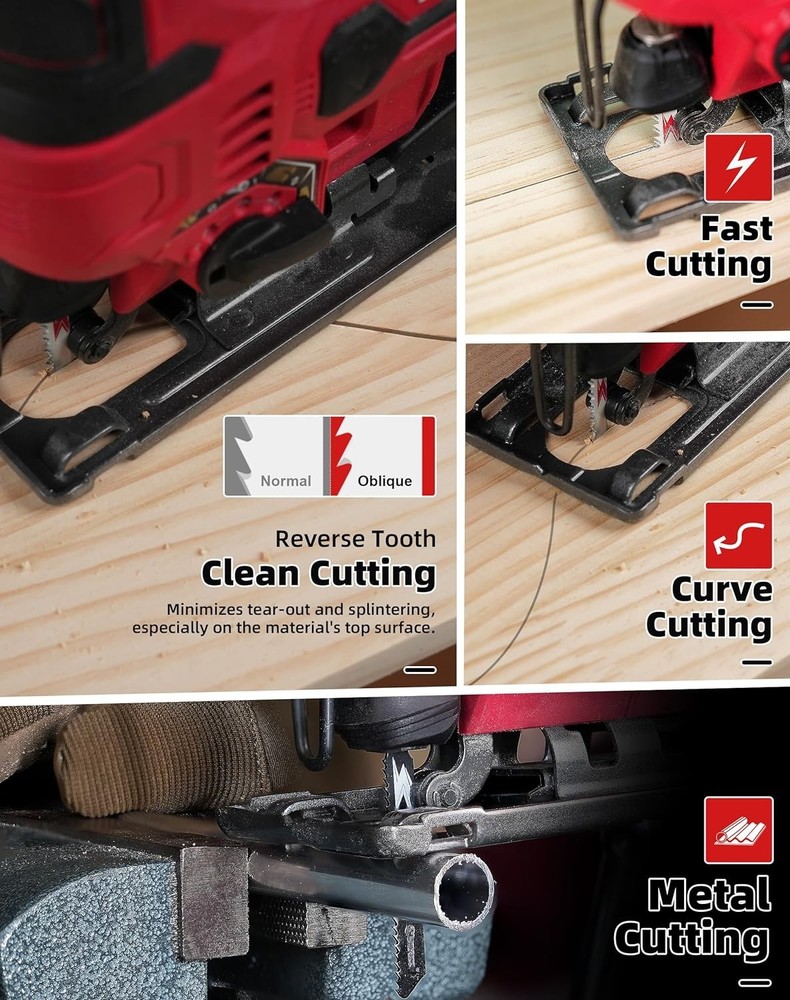 Ultimate Jigsaw Blade Collection: 30-Piece Set for Precision and Performance